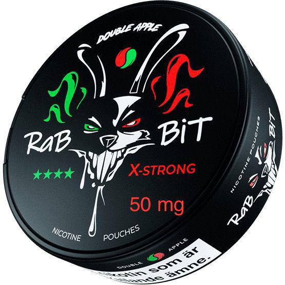 Double Apple 50mg Nicotine Pouch / Snus By Rabbit