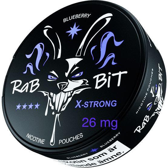 Blueberry 26mg Nicotine Pouch / Snus By Rabbit