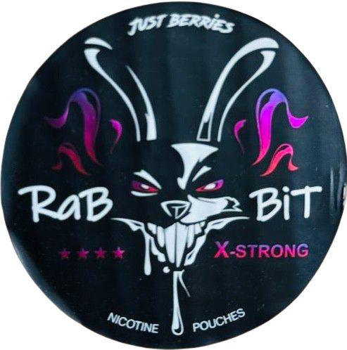 Just Berries 50mg Nicotine Pouch / Snus By Rabbit