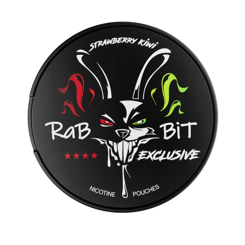 Strawberry Kiwi 50mg Nicotine Pouch / Snus By Rabbit