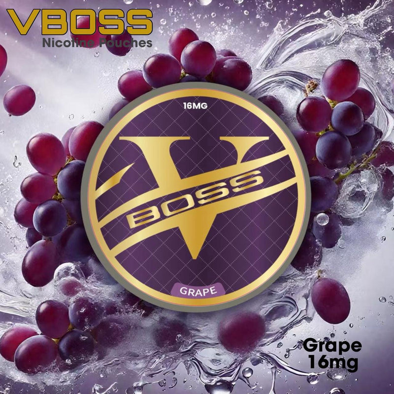 Grape 16mg Nicotine Pouch / Snus By V Boss