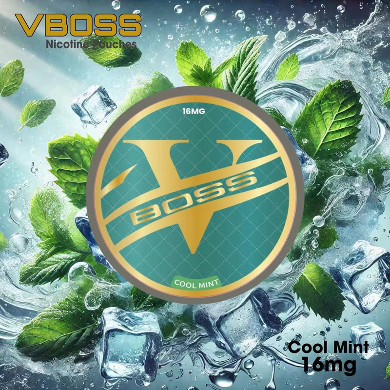 Cool Mint 16mg Nicotine Pouch / Snus By V Boss