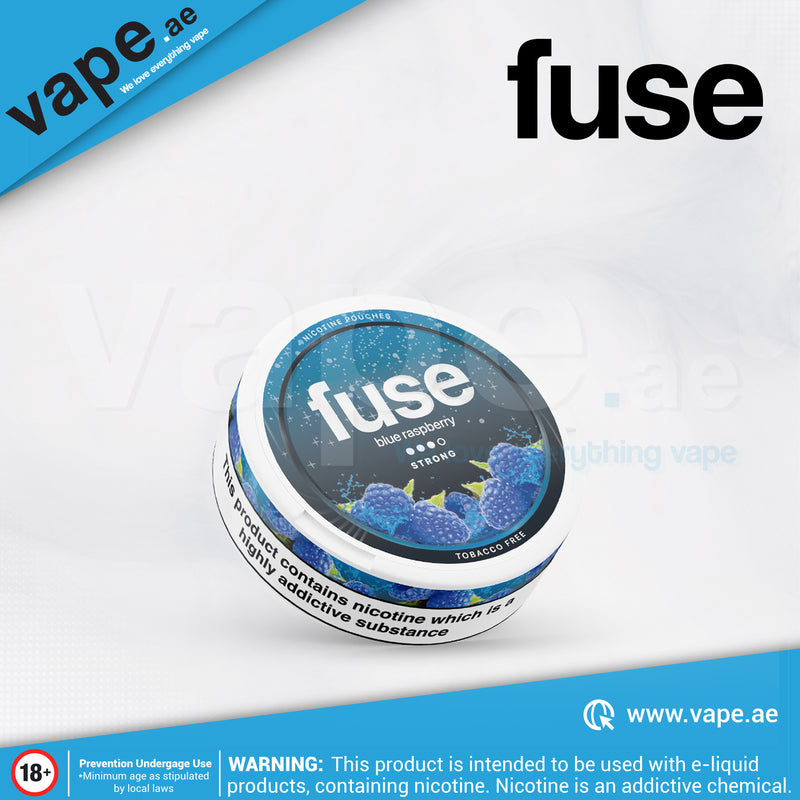 Blue Raspberry 18 mg Nicotine Pouch/SNUS by FUSE