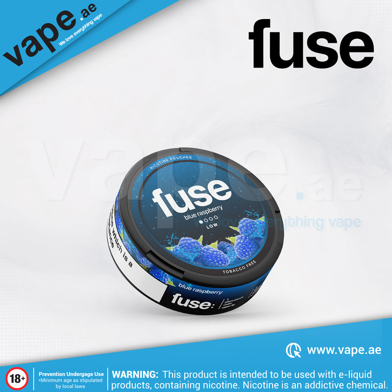Blue Raspberry 6mg Nicotine Pouch/SNUS by FUSE