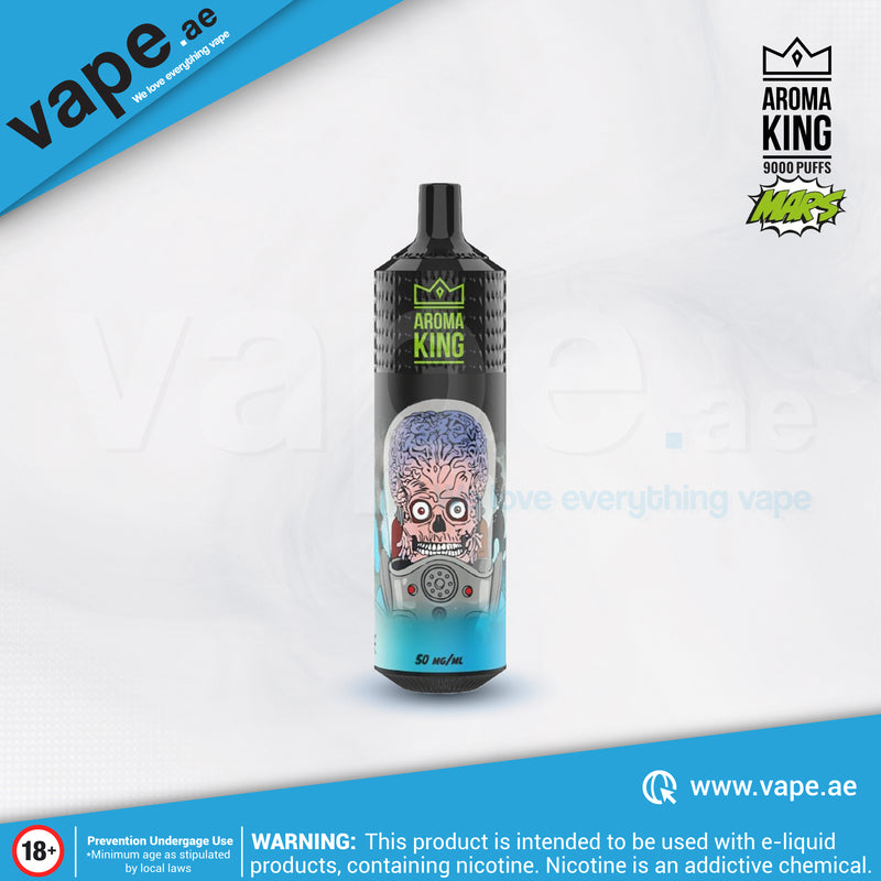 Blue Razz Ice Mars 50mg 9000 Puffs by Aroma King