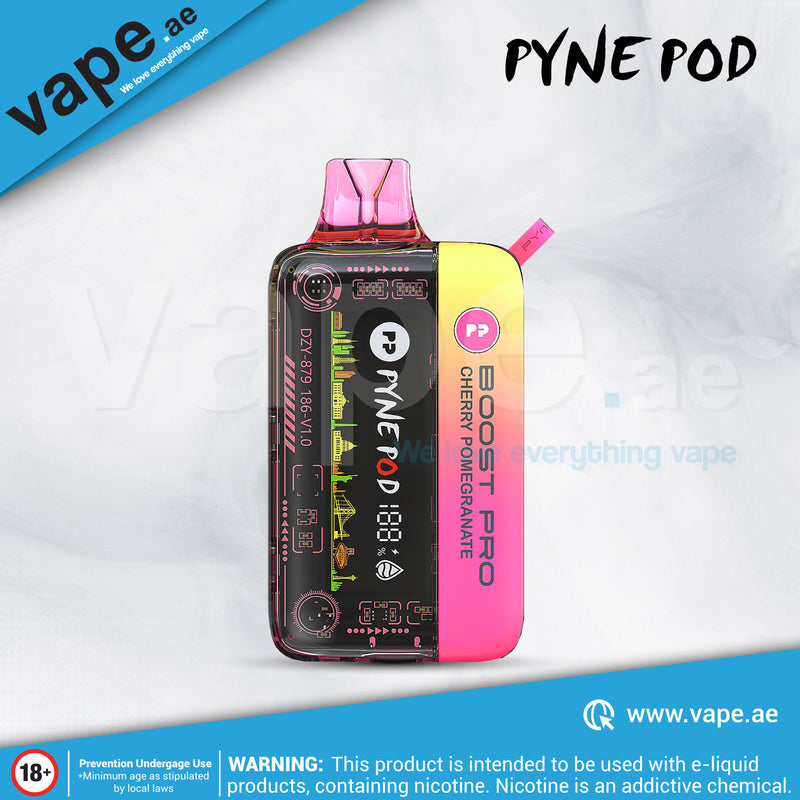 Cherry Pomegranate 50mg 20000 Puffs by Pyne Pod Boost Pro