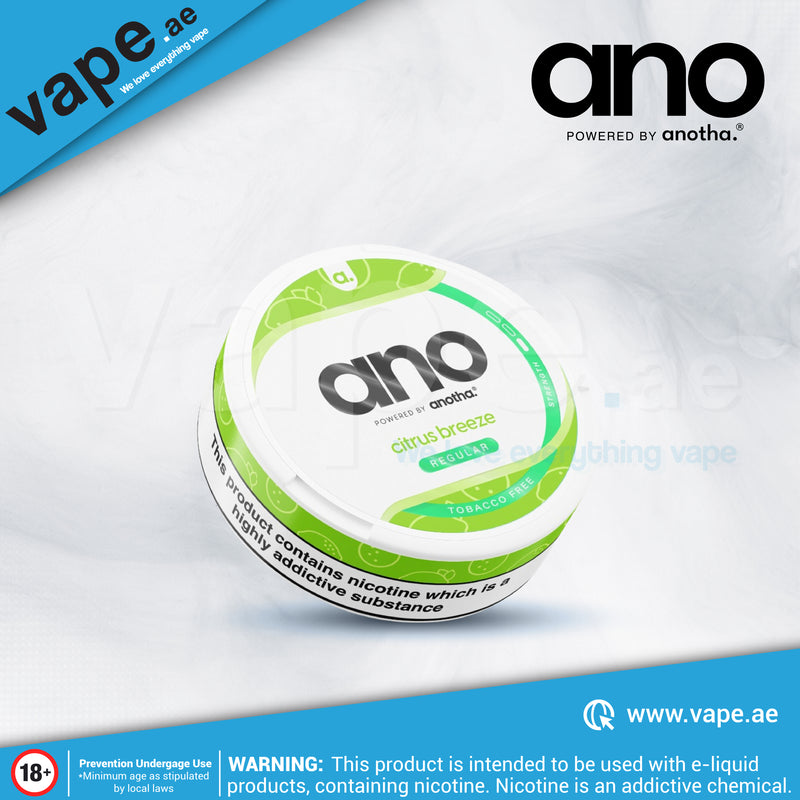 Citrus Breeze 12mg Nicotine Pouch/SNUS by ANO