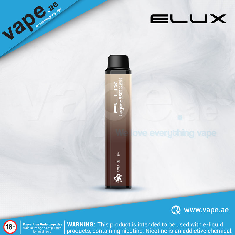 Cola Ice 3500 Puffs 20mg by Elux Legend
