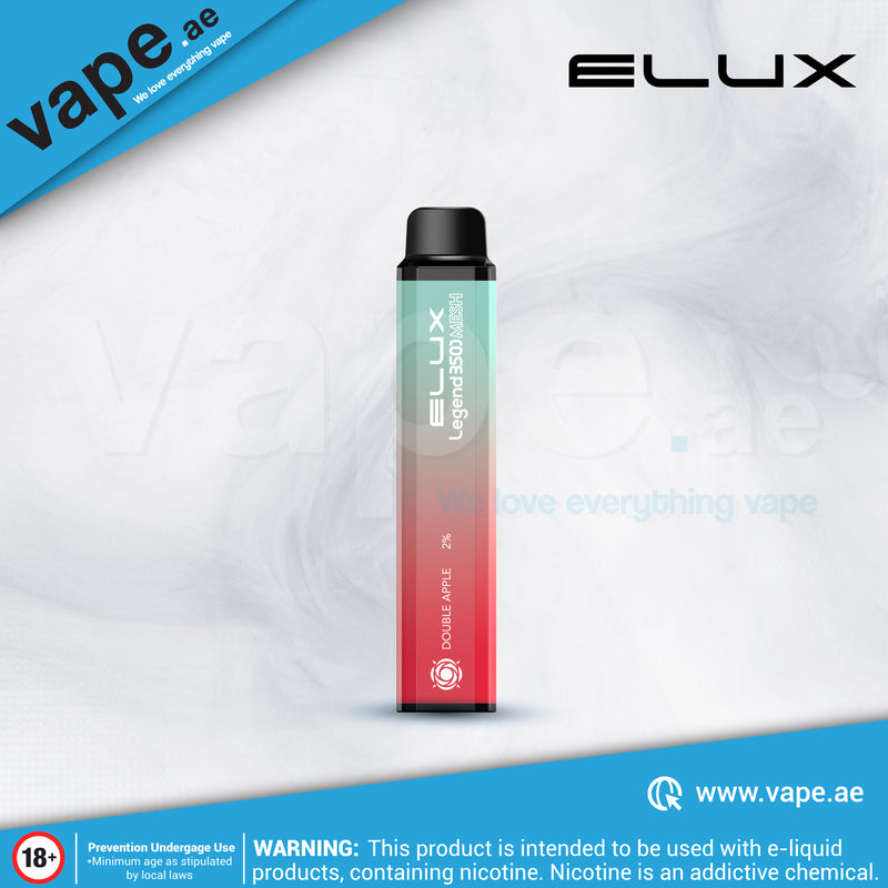 Double Apple 3500 Puffs 20mg by Elux Legend