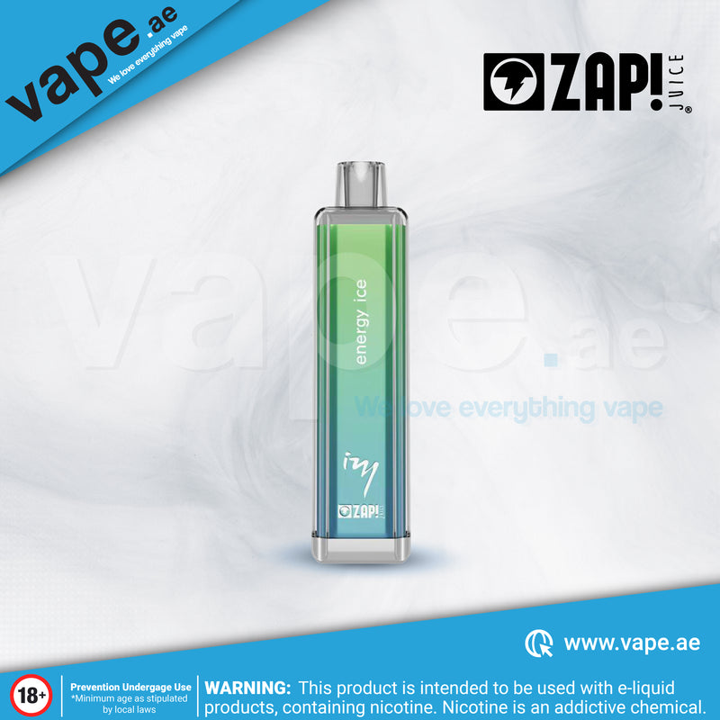Energy Ice 8000 Puff 50mg Izy Vape By Zap Juice