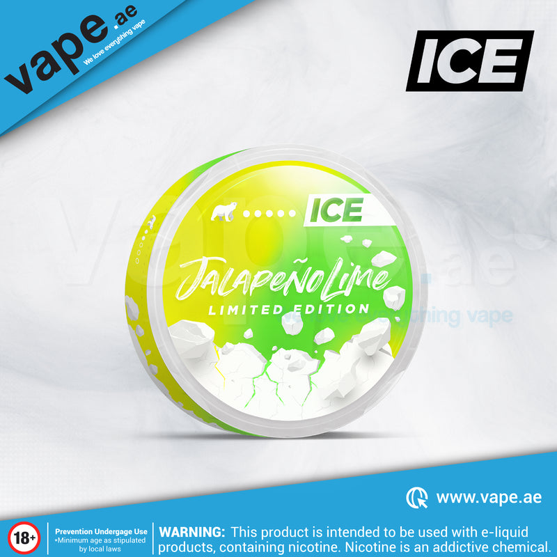 Jalapeño Lime (Limited Edition) 16.5mg Nicotine Pouch/SNUS by ICE