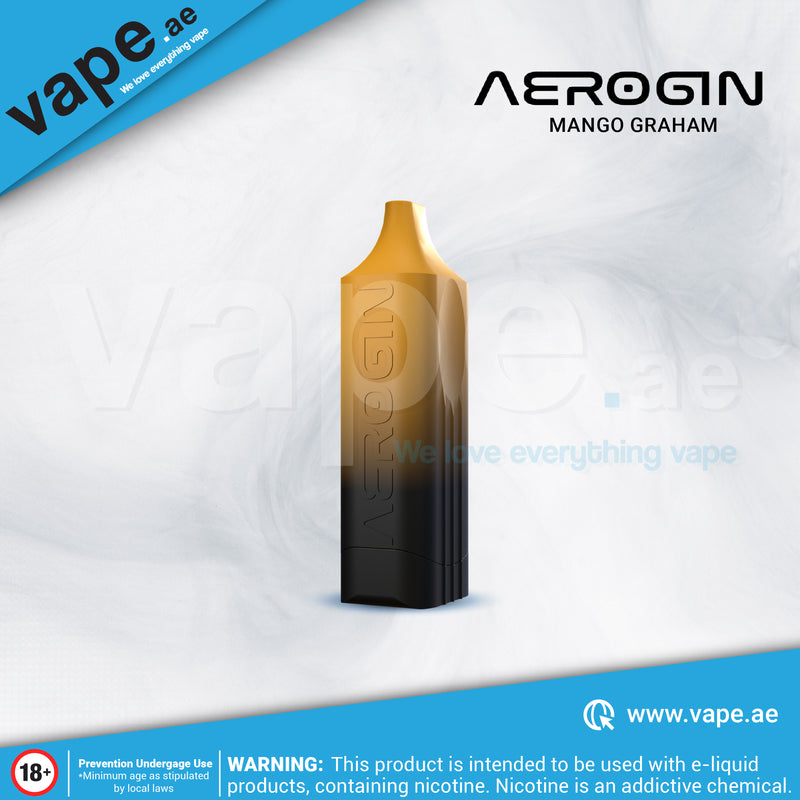 Mango Graham 8000 Puffs by Aerogin