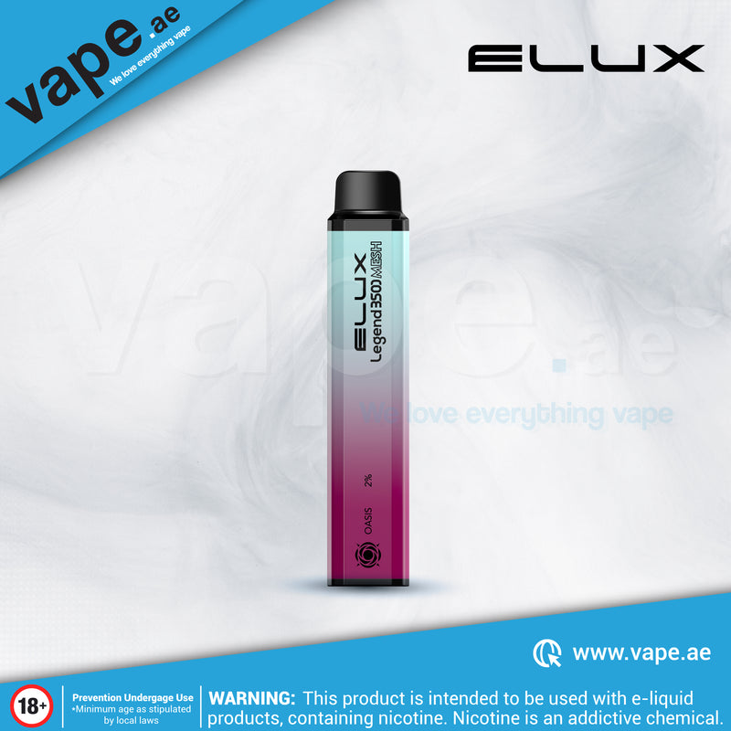 Oasis 3500 Puffs 20mg by Elux Legend