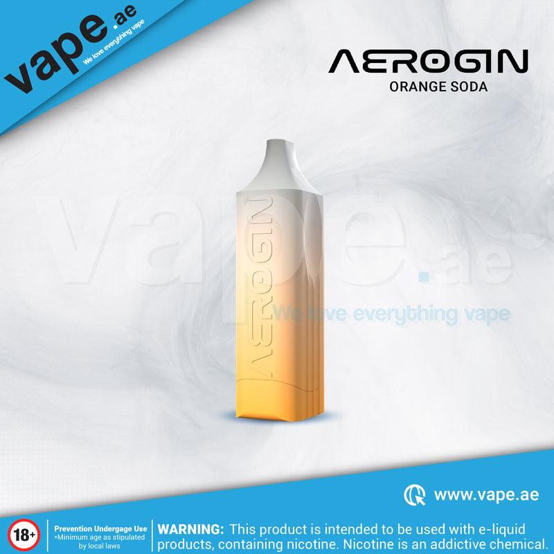 Orange Soda 8000 Puffs by Aerogin