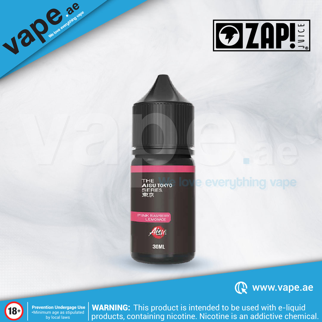 Pink Raspberry Lemonade Aisu Tokyo by Zap Juice 30mg 30ml  Vape.ae