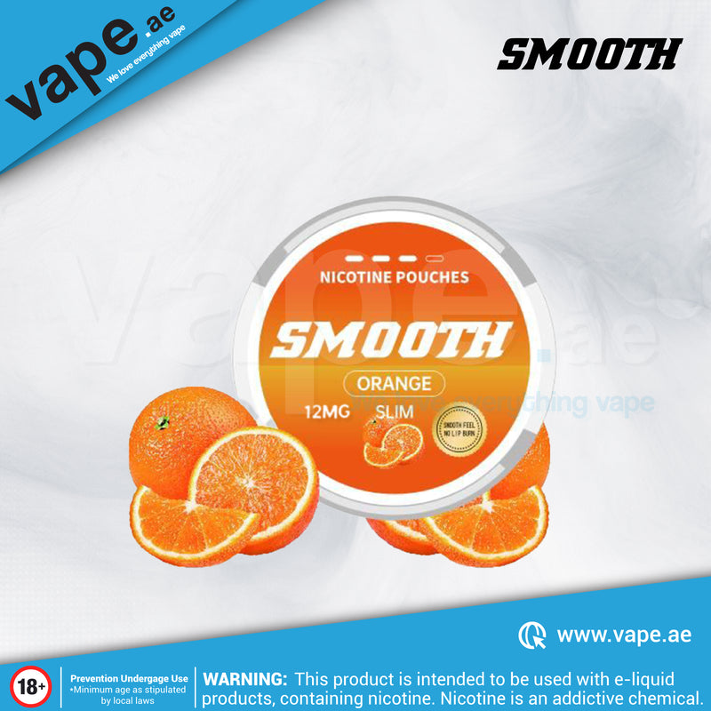 Orange 12mg Nicotine Pouch/SNUS by Smooth