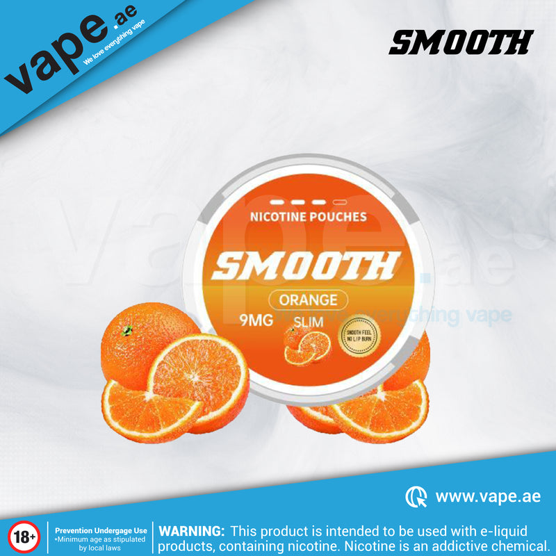Orange 9mg Nicotine Pouch/SNUS by Smooth