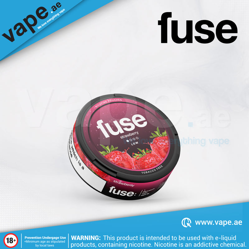 Strawberry 6mg Nicotine Pouch/SNUS by FUSE