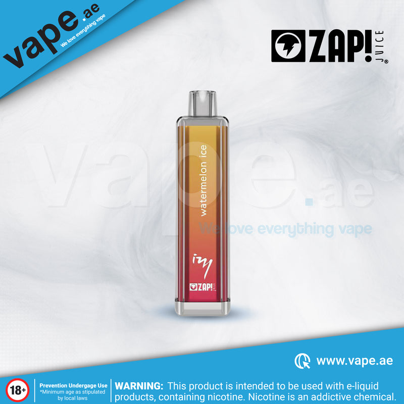 Watermelon Ice 8000 Puff 50mg Izy Vape By Zap Juice