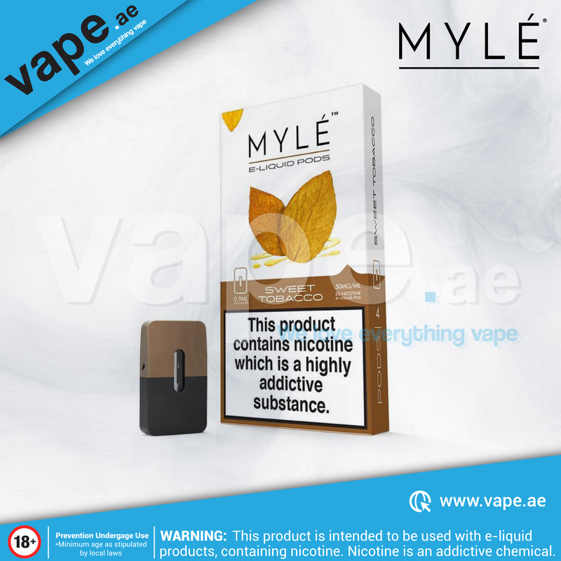 Sweet Tobacco 50mg by Myle Pods V3