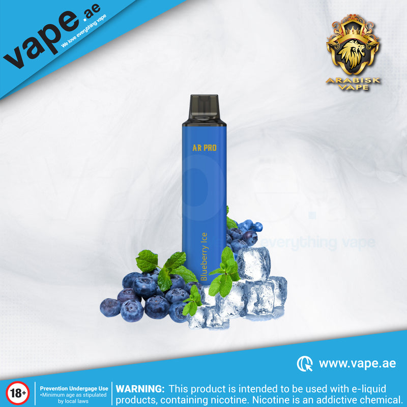 Blueberry Ice 4000 Puffs 50mg by Arabisk AR Pro Disposable