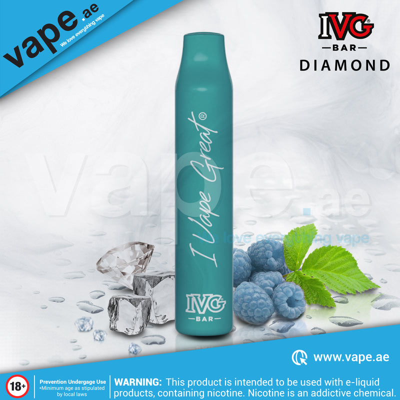 Blue Slush Ice 20mg 600 puffs by IVG Bar Diamond