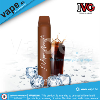 IVG Bar Plus 800 puffs - Cola Ice 20mg