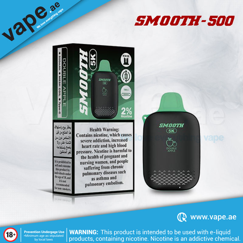 Double Apple 20mg 5000 Puffs by Smooth 500