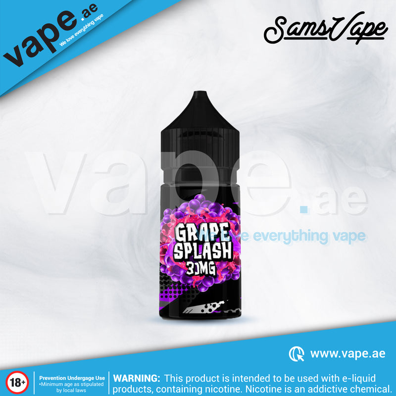 Grape Splash 30mg 30ml by Sams vape