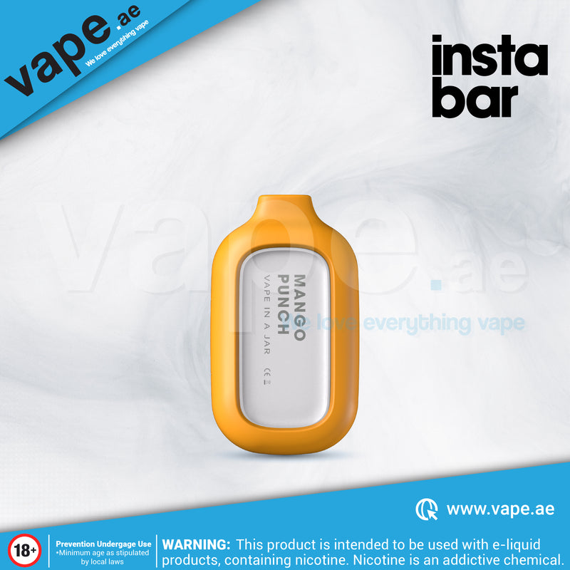 Mango Punch 20mg 5000 Puffs by Insta Bar Rechargeable