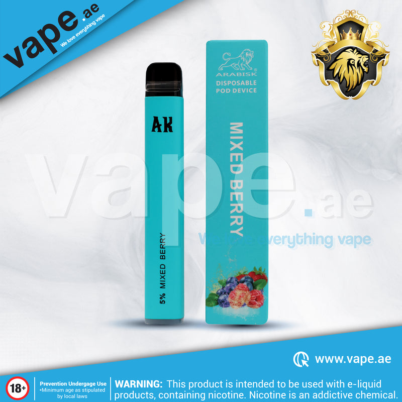 Mixed Berry 900 Puffs 50mg by Arabisk AK Disposable