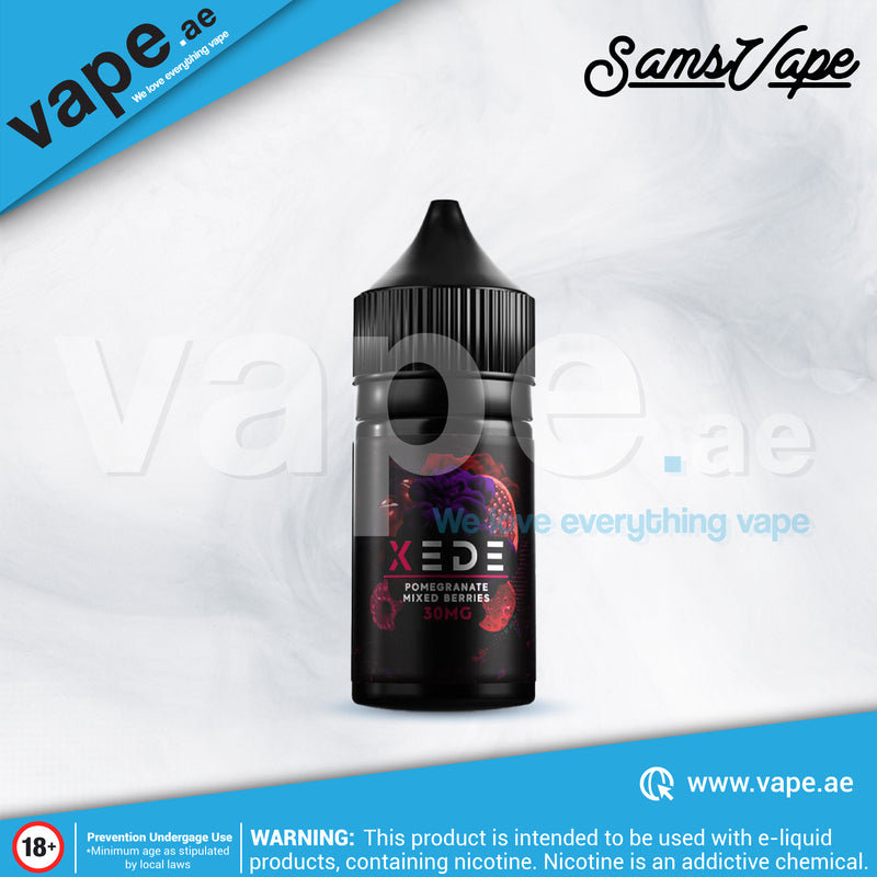 Xede Pomogranate Mixed Berries 30mg 30ml by Sams vape