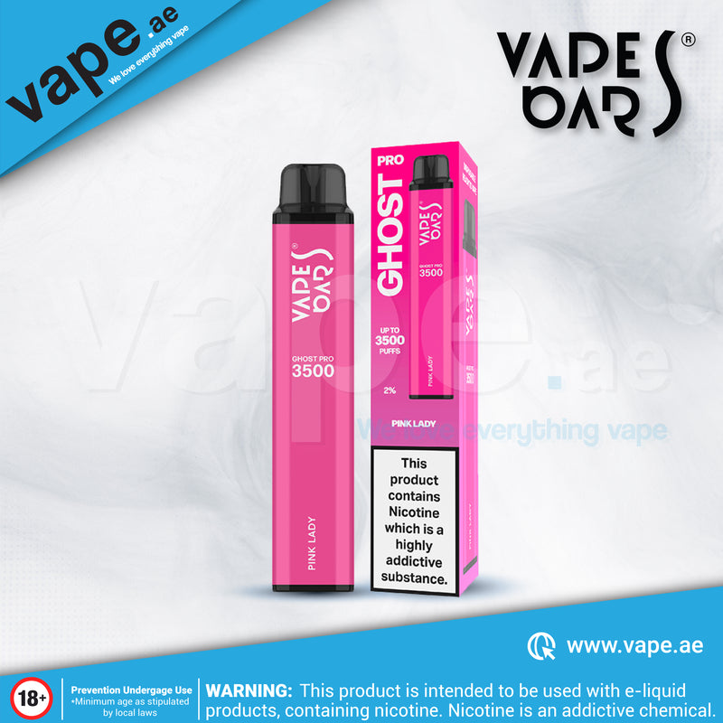 Pink Lady 20mg 3500 Puffs by Vapes Bars Ghost Pro