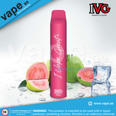 IVG Bar Plus 800 puffs - Ruby Guava Ice 20mg