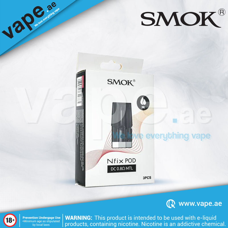 Nfix Replacement Pods DC MTL 0.8ohm by Smok