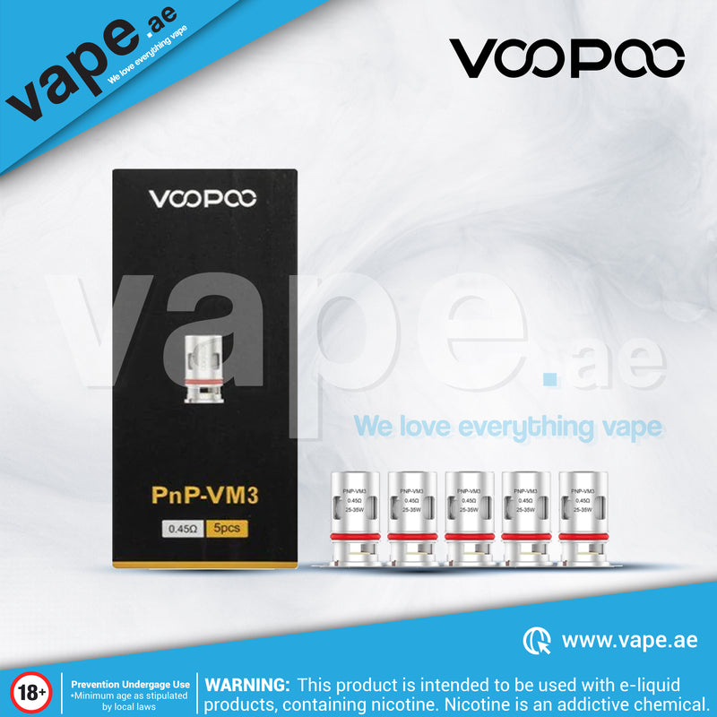 PnP Replacement Coil VM3 0.45ohm ( 5 PC ) by Voopoo