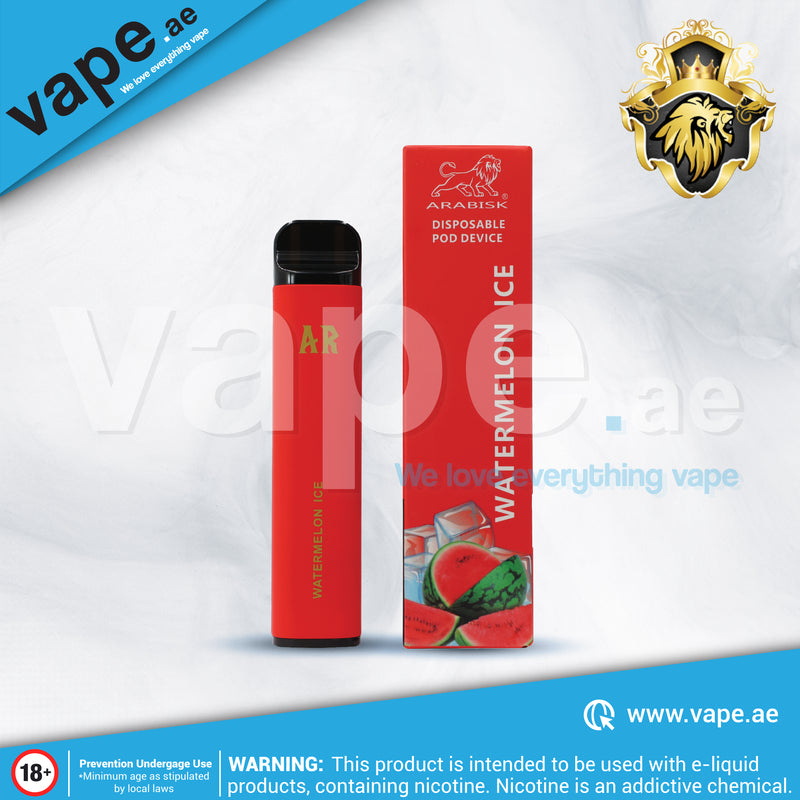 Watermelon Ice 1600 Puffs by Arabisk AR Disposable