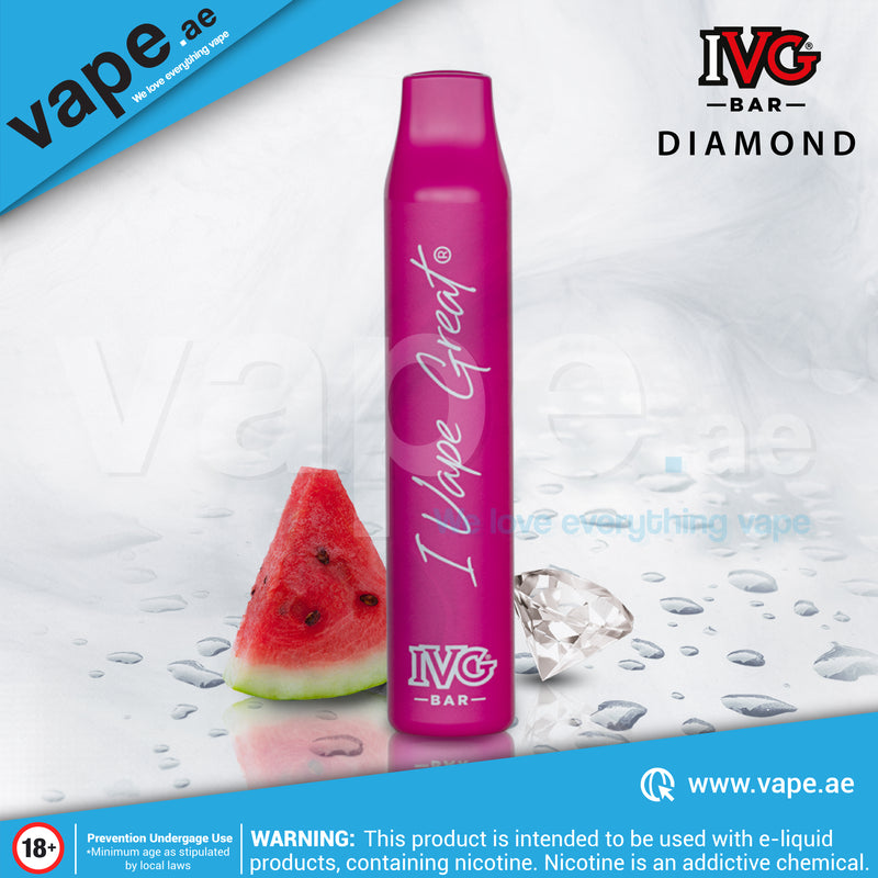 Watermelon 20mg 600 puffs by IVG Bar Diamond