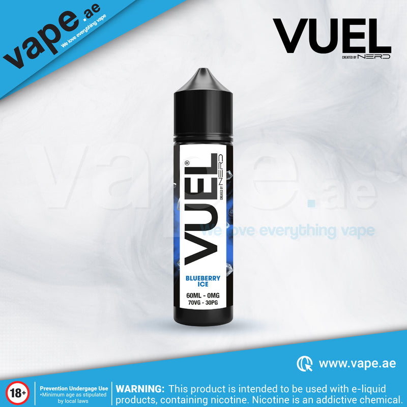 Blueberry Ice 3mg 60ml by Vuel