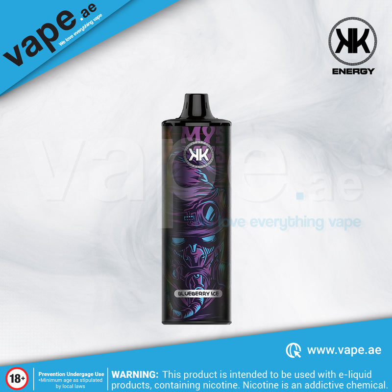 Blueberry Ice 8000 Puffs 50mg by Energy KK Disposables