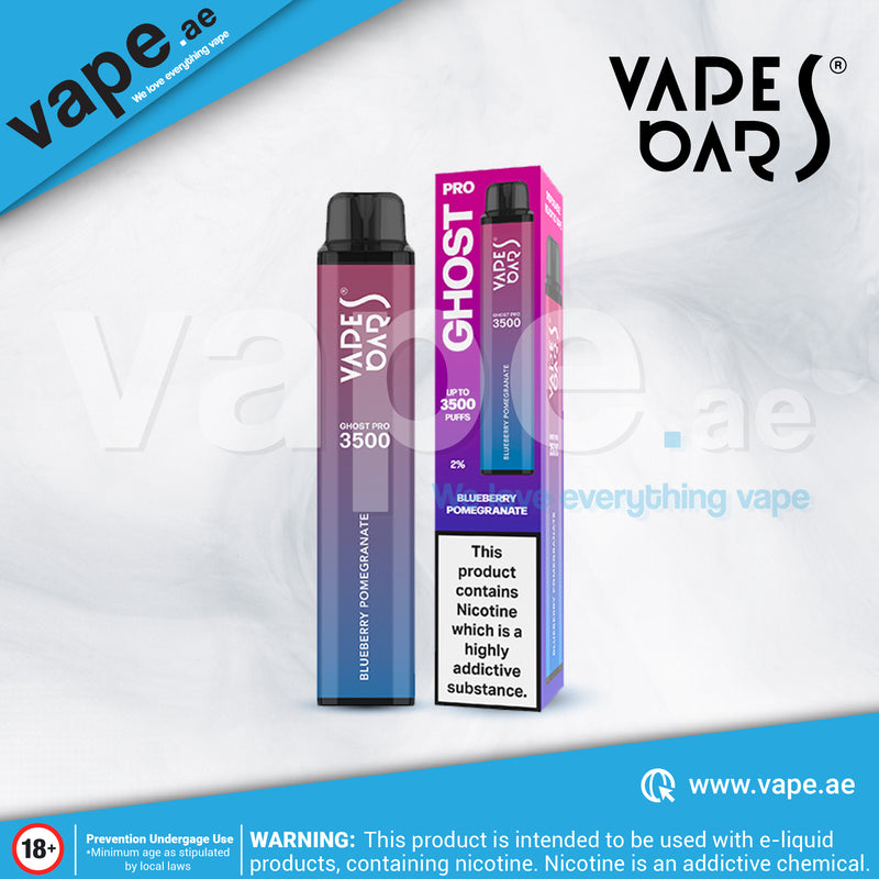 Blueberry Pomegranate 20mg 3500 Puffs by Vapes Bars Ghost Pro