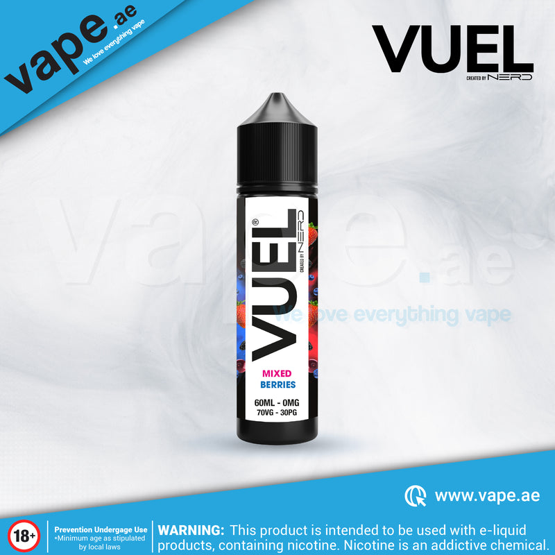 Mixed Berries 3mg 60ml by Vuel